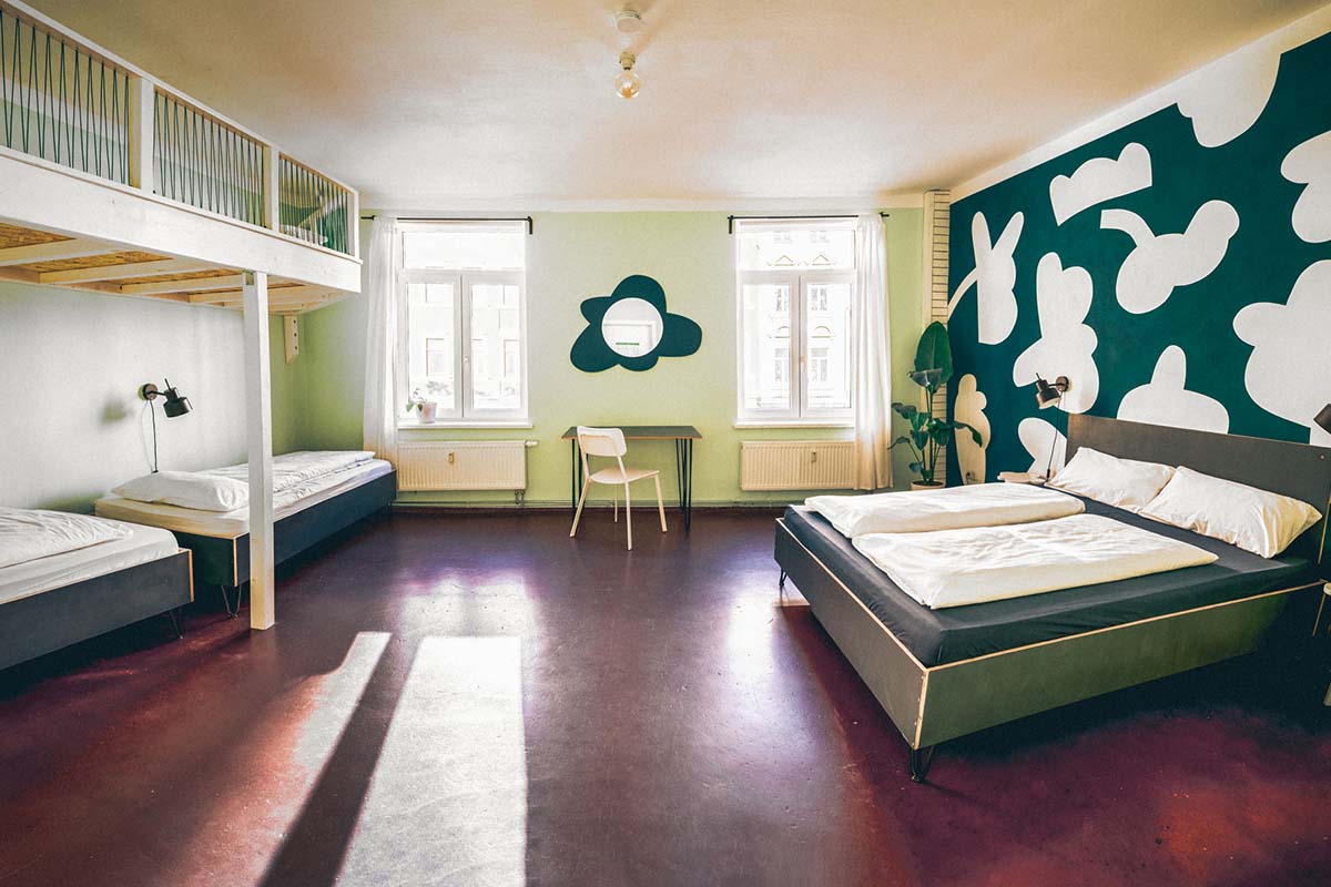 Hostel Eden Leipzig Zimmer